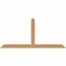 Ekena Millwork Portland Timber Gable Bracket, Western Red Cedar, 96"W x 44"H x 1 1/2"D x 5 1/2"F, 11/12 Pitch GBW096X44X0206POR00SWR - alternate 1
